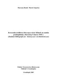 Szajerka M., Remiś M. Kwerenda źródłowa dotycząca wieży Klimek