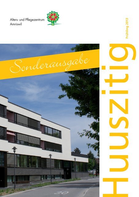 Hauszeitung_Fruehling_2013 [PDF, 7.00 MB] - Alters- und ...