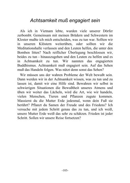 “Ich pflanze ein Lächeln” (PDF) - Shi De Buddhismus