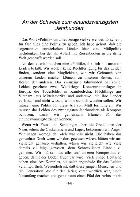 “Ich pflanze ein Lächeln” (PDF) - Shi De Buddhismus