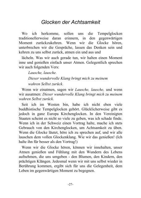 “Ich pflanze ein Lächeln” (PDF) - Shi De Buddhismus