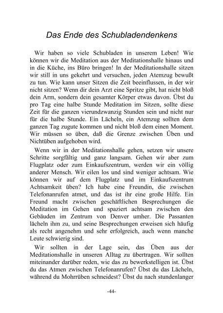 “Ich pflanze ein Lächeln” (PDF) - Shi De Buddhismus