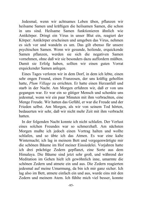 “Ich pflanze ein Lächeln” (PDF) - Shi De Buddhismus