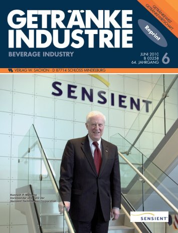 BEVERAGE INDUSTRY - Sensient Technologies