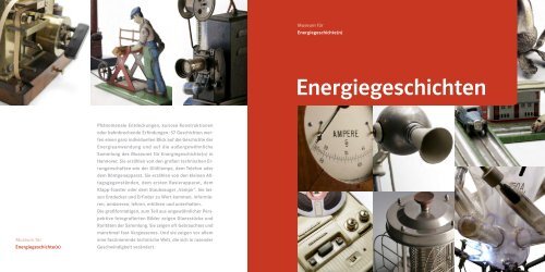 komplette Museumsbuch - Museum für Energiegeschichte(n)