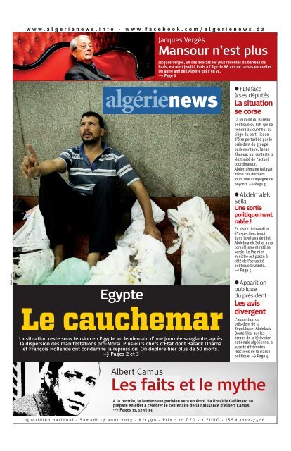 Mise en page 1 - Algérie news quotidien national d'information