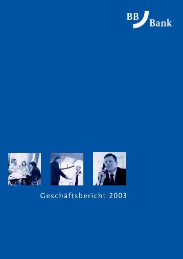 Geschäftsbericht 2003 - Fiducia IT AG
