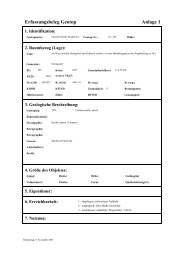 Erfassungsbeleg Geotop Anlage 1 - Kartenportal Umwelt M-V