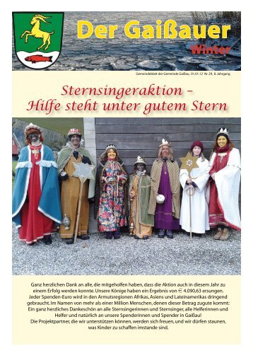 Ausgabe Nr. 29 am 01.01.2012 - Gaißau