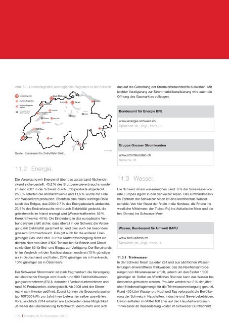 Handbuch für Investoren. Unternehmensansiedlung in der Schweiz.