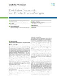 Endokrine Diagnostik von Ovarfunktionsstörungen - Amedes