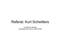 Referat: Kurt Schwitters - syntax design