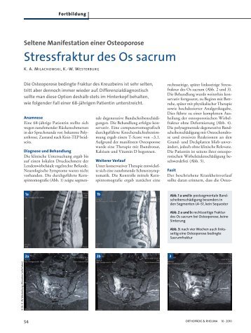 Stressfraktur des Os sacrum - Prirad.de