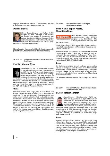 Kurzbiografien der Referenten und ihre Themen [PDF] - Netzwerk ...