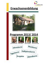 Programm 2013/14 - NeuErkerode