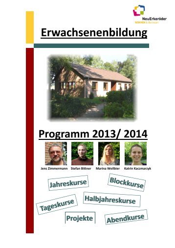 Programm 2013/14 - NeuErkerode