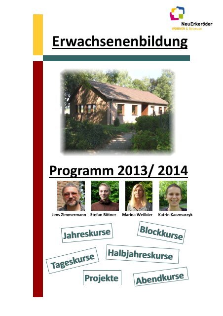 Programm 2013/14 - NeuErkerode