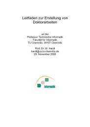 Leitfaden zur Erstellung von Doktorarbeiten - Professur Technische ...