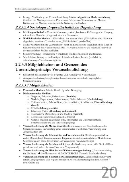 Wiater: Unterrichtsprinzipien - Leinstein.de