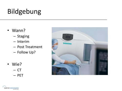 PET/CT Nutzen aus Sicht des Onkologen