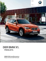 DER BMW X1. - BMW Nefzger