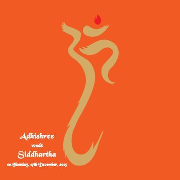 Adhishree Wedding Card