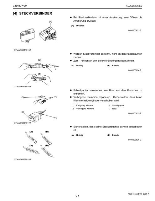 WERKSTATTANLEITUNG - Kubota