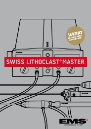 SWISS LIthoCLaSt® MaStER - EMS - Electro Medical Systems
