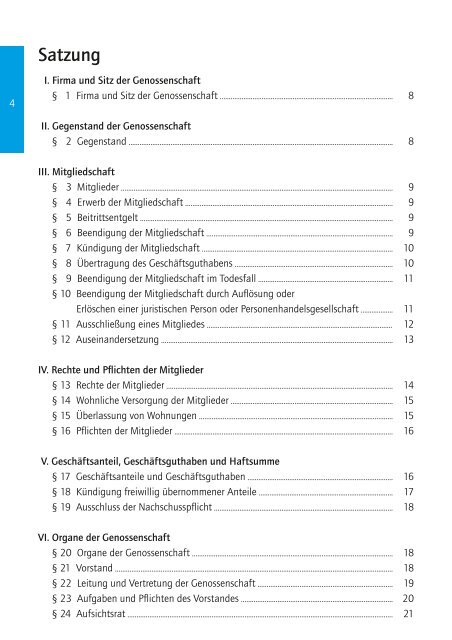 Mitbestimmung - Mülheimer Wohnungsbau eG