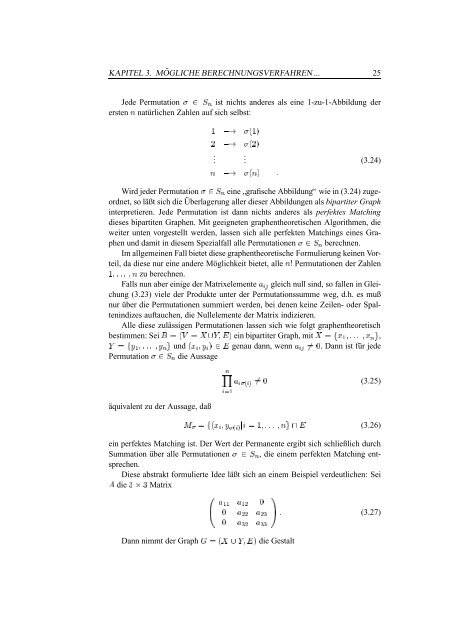 Die Permanente im thermodynamischen Viel-Bosonen-Pfadintegral ...