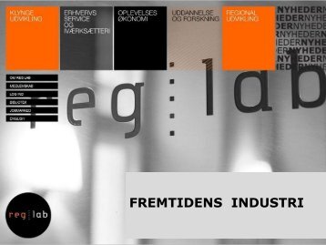 Fremtidens Industri v/ Jens Nyholm, IRIS Group - Reg Lab