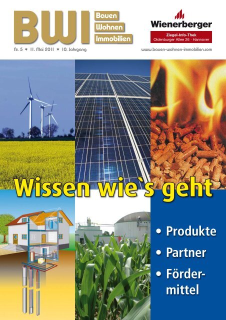 s geht • Produkte • Partner • Förder - Bauen Wohnen Immobilien