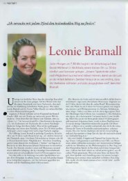 Porträt Leonie Bramall - bramall-dusche.de