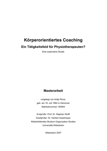 Muster Privat Vo Physiotherapie - Physiotherapie Rostock Kinderphysiotherapie - Sie richtet den ...