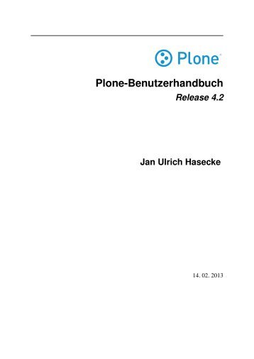 von Plone - Jan Ulrich Hasecke