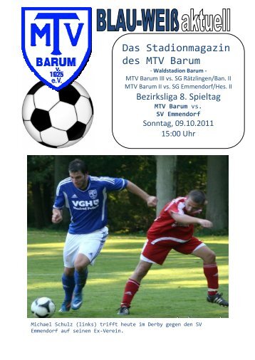 Vorschau - MTV Barum