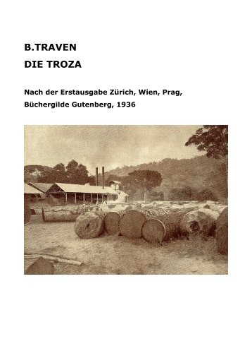 B.TRAVEN DIE TROZA - Karapaco