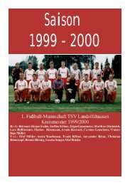 Saison 1999/2000 - TSV Landolfshausen