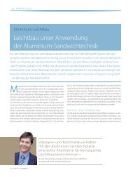 Leichtbau unter Anwendung der Aluminium ... - Metawell