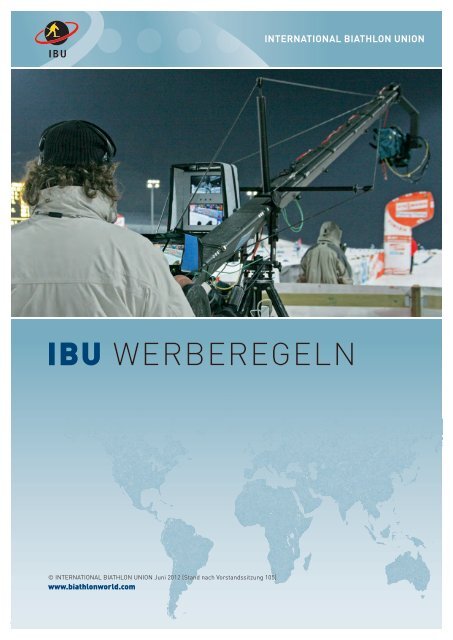 IBU Regeln für Werbung [.pdf, 1551kB] - International Biathlon Union