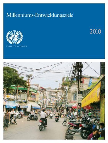 Millenniums-Entwicklungsziele - Bericht 2010 (PDF)