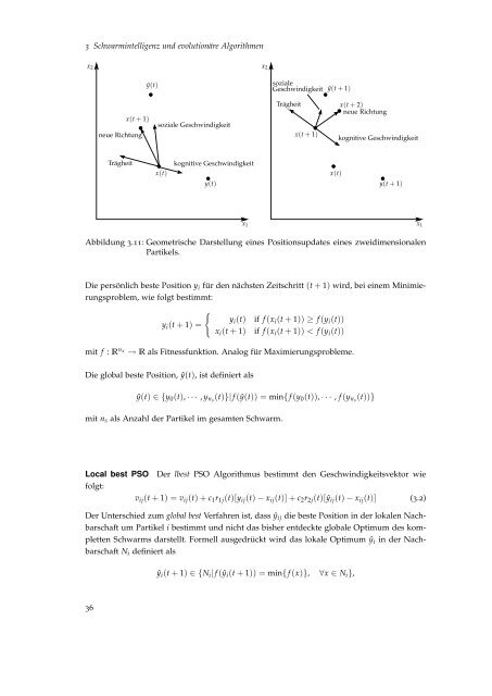 Schwarmintelligenz und evolutionäre Algorithmen in ...