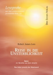 Leseprobe_Lees-UNSTERBLICHKEIT Bd1.qxp - Drei Eichen Verlag