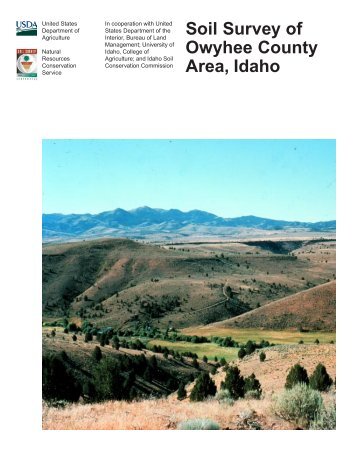 Soil Survey of Owyhee County Area, Idaho - Soil Data Mart - US ...