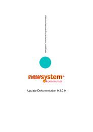 Update-Dokumentation 9.2.0.0 newsystem® kommunal