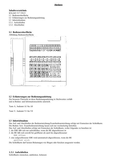 Bedienungsanleitung Baustufe 2-2 bis 8-8