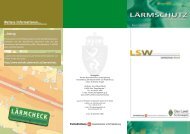 LSW-Lärmschutzwände; Folder - Verkehr - Land Steiermark
