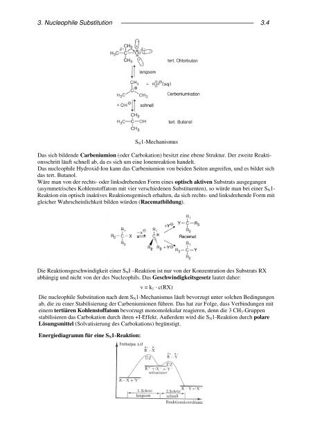 3. Nucleophile Substitution