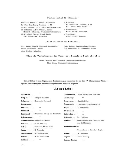 IV. Olympische Winterspiele 1936