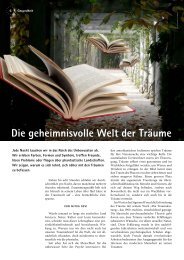 Die geheimnisvolle Welt der Träume - Mir z'lieb